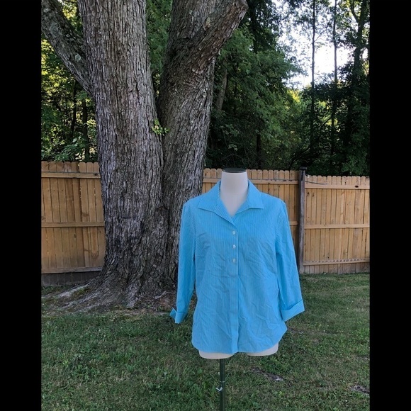 CHICO'S Size 2X Womens Button Down - Picture 2 of 3